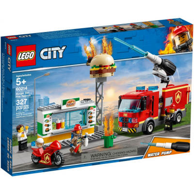 LEGO CITY L’incendie dans le Bar à Burgers 2019